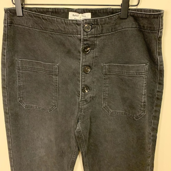 Reformation Elsie Straight Leg Jean 3 